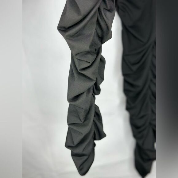 SOLD! Elegant Black Off-Shoulder Pants Set - Picture 7 of 14